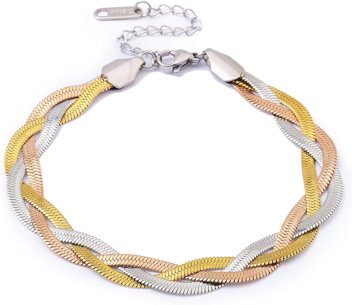 Bracelet torsadé Saphia