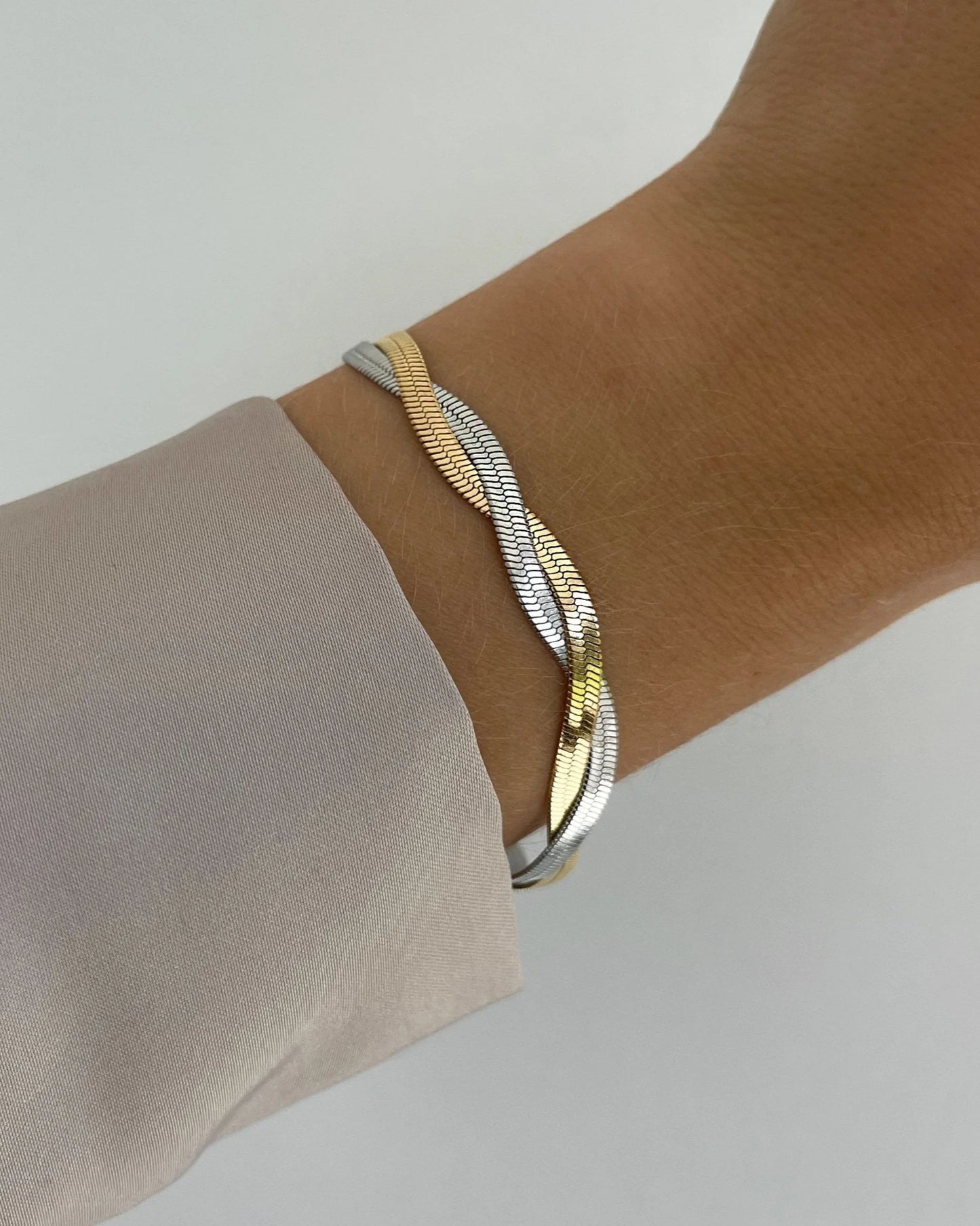 Bracelet torsadé Saphia