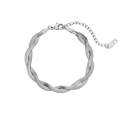 Bracelet torsadé Saphia