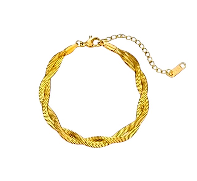 Bracelet torsadé Saphia