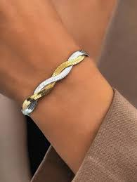 Bracelet torsadé Saphia